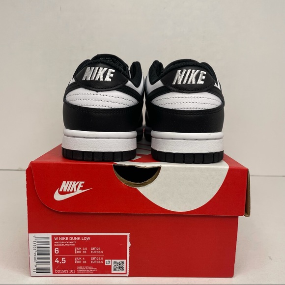 Nike Dunk Low Retro WMNS “Panda/Black White” NEW - Picture 4 of 4